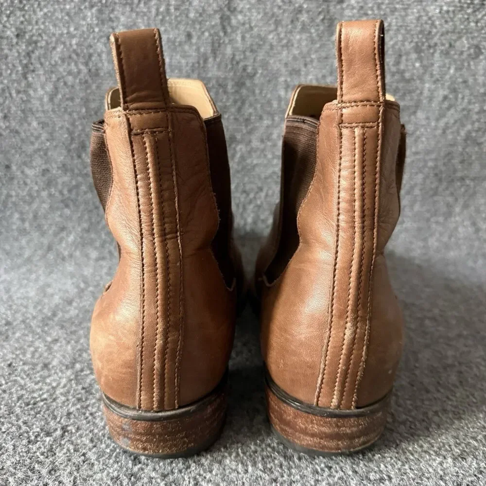 Tecovas The Chance Tan Leather Chelsea Boots Western Men 13 D Cowpoke Casual